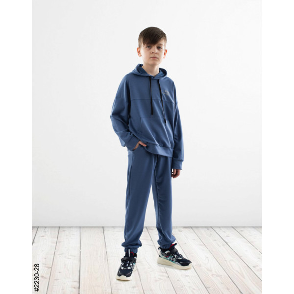 2230-28 Спортивний костюм двонитка підліток (4 од: 36,38,40,42)