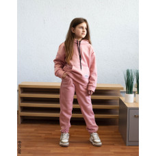 5720-8 Спортивний костюм тринитка на флісі підліток (4 од: 36,38,40,42)