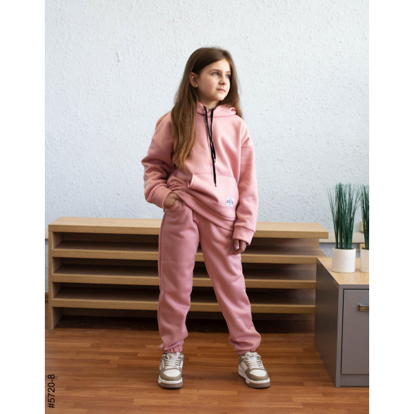 5720-8 Спортивний костюм тринитка на флісі підліток (4 од: 36,38,40,42)
