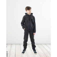 2589-32 Спортивний костюм на блискавці тринитка на флісі підліток (4 од: 36,38,40,42)