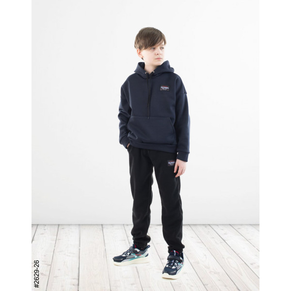 2629-26 Спортивний костюм тринитка на флісі підліток (4 од: 36,38,40,42)