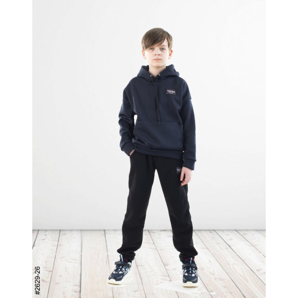 2629-26 Спортивний костюм тринитка на флісі підліток (4 од: 36,38,40,42)