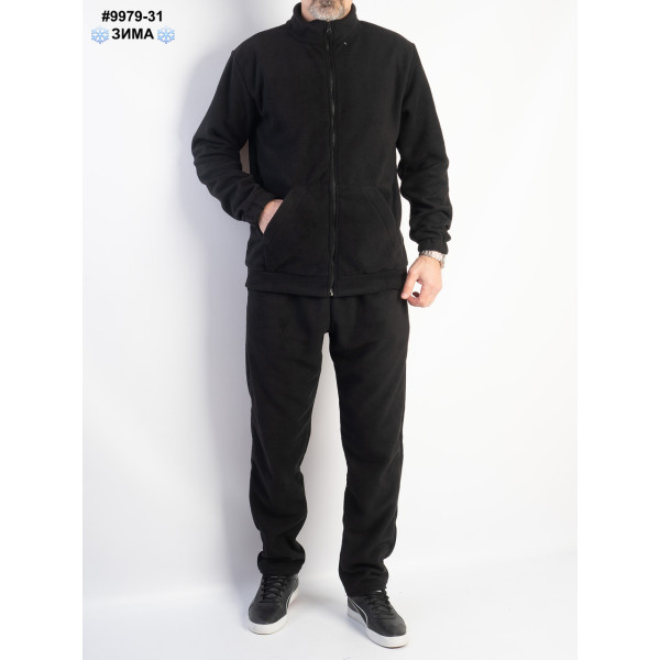 9979-31 Спортивный костюм мужской прямые брюки polar флис норма (4 ед: 48,50,52,54)