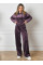 7520-21 Спортивний костюм жіночий на блискавці велюр норма (4 од: 44,46,48,50)