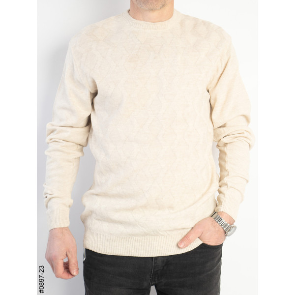 0897-23 Светр чоловічий норма (3 од: XXL,3XL,4XL)