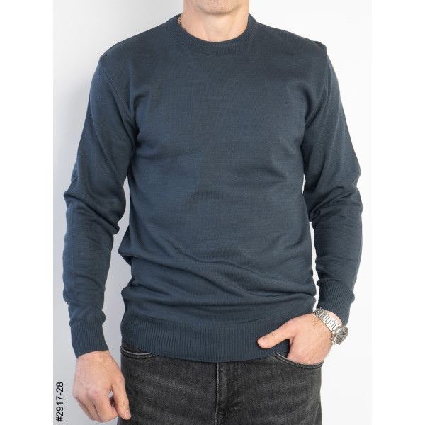 2917-28 Базовий світшот чоловічий напівбатал (3 од: 3XL,4XL,5XL)