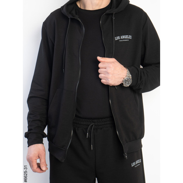 6625-31 Спортивний костюм чоловічий пряма штанина турецька двонитка норма (5 од: 48,50,52,54,56)