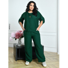 4545-2 Костюм жіночий льон жатка батал (4 од: 54,56,58,60)