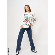 1840-35 Жіноча толстовка з капюшоном норма (3 од: S-M, M-L, L-XL)