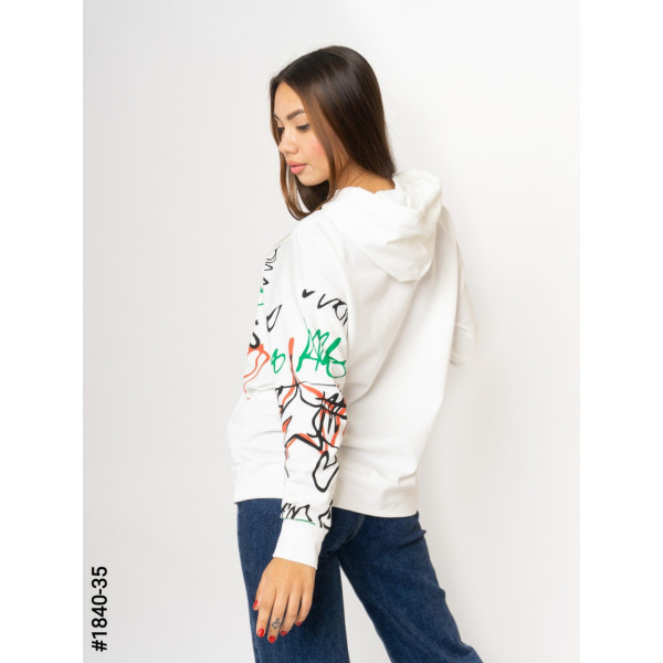 1840-35 Жіноча толстовка з капюшоном норма (3 од: S-M, M-L, L-XL)