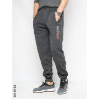 6129-33 Спортивные штаны мужские на флисе коттон норма (6 ед: М,L,XL,2XL)