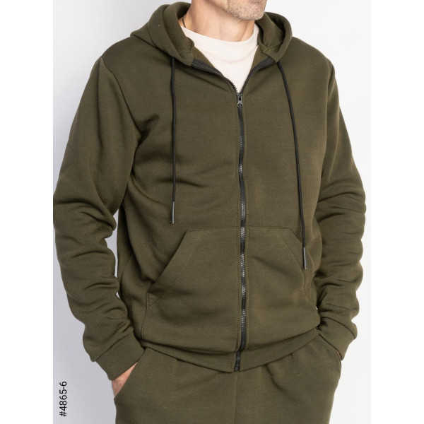 4865-6 Спортивний костюм чоловічий трьохнитка на флісі норма (5 од: 48,50,52,54,56)