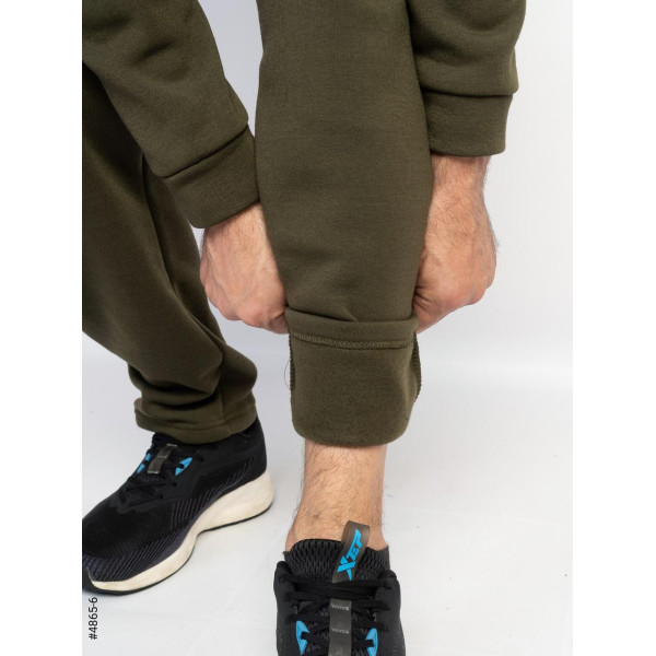 4865-6 Спортивний костюм чоловічий трьохнитка на флісі норма (5 од: 48,50,52,54,56)