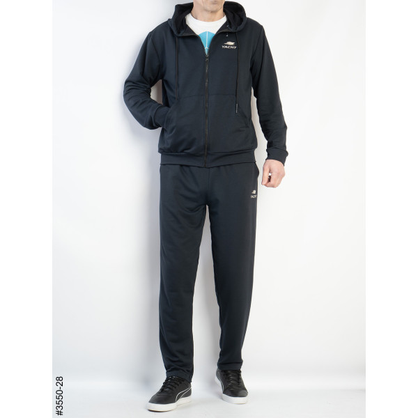 3550-28 Спортивный костюм мужской штанина двунитка норма (5 ед: 48,50,52,54,56)
