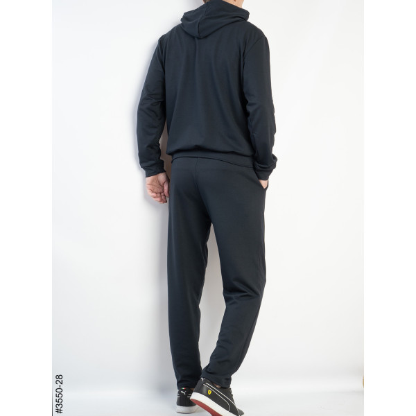 3550-28 Спортивный костюм мужской штанина двунитка норма (5 ед: 48,50,52,54,56)