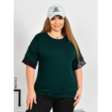 9310-2 Спортивний костюм жіночий двунитка напівбатал (4 од: 48,50,52,54)