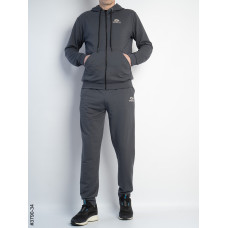 3790-34 Спортивний костюм чоловічий на манжеті двонитка норма (5 од: 48,50,52,54,56)