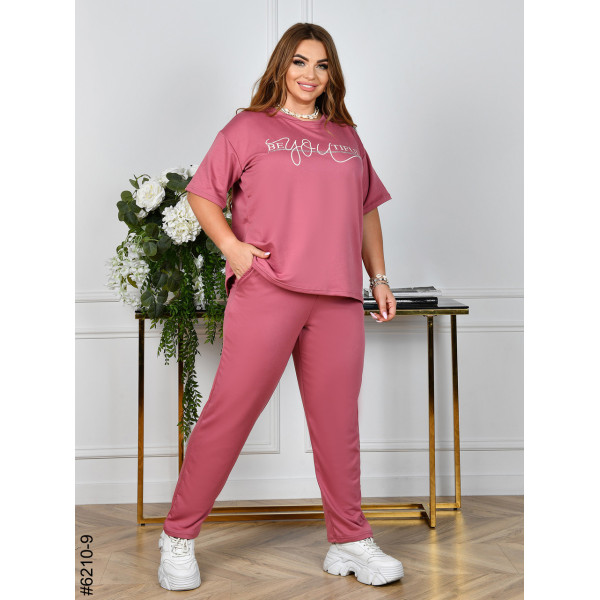 6210-9 Спортивний костюм жіночий двонитка батал (4 од: 54,56,58,60)