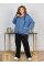 8219-28 Женский спортивный костюм на молнии турецкая двунитка батал (4 ед: 50,52,54,56)