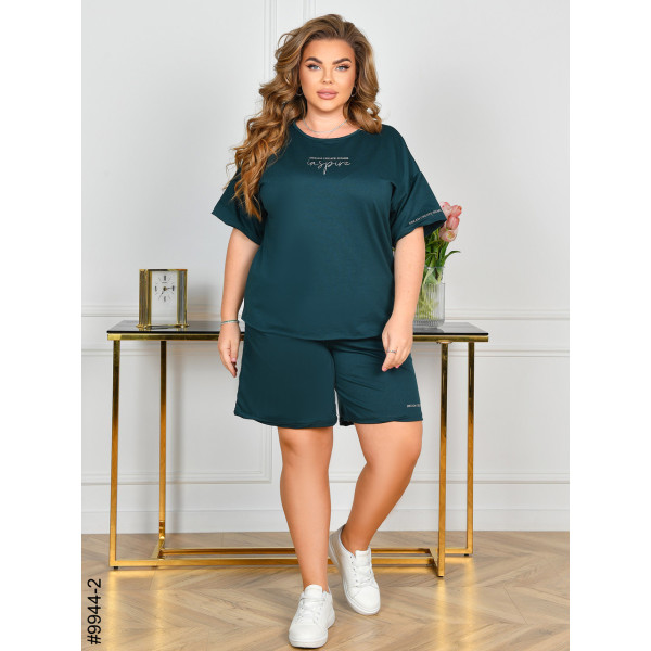 9944-2 Спортивний костюм жіночий двонитка батал (4 од: 54,56,58,60)