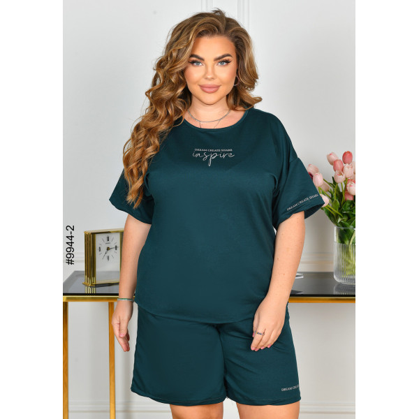 9944-2 Спортивний костюм жіночий двонитка батал (4 од: 54,56,58,60)