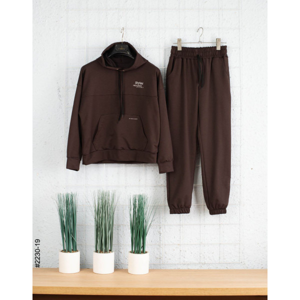 2230-19 Спортивний костюм двонитка підліток (4 од: 36,38,40,42)