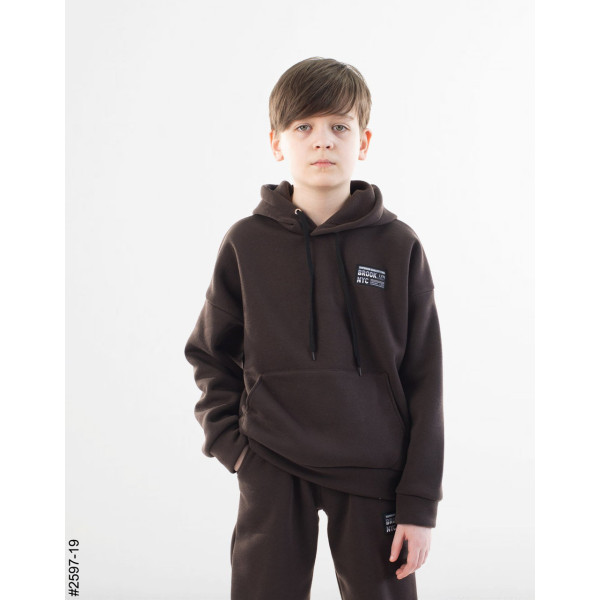 2597-19 Спортивний костюм тринитка на флісі підліток (4 од: 36,38,40,42)