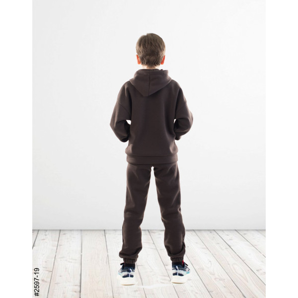 2597-19 Спортивний костюм тринитка на флісі підліток (4 од: 36,38,40,42)