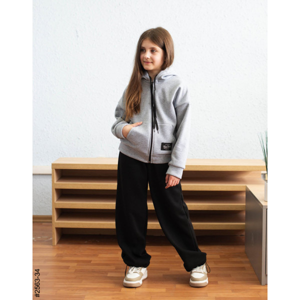 2563-34 Спортивний костюм тринитка на флісі підліток (4 од: 36,38,40,42)