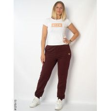 1270-13 Спортивні штани жіночі турецька двунитка напівбатал (4 од: 50,52,54,56)