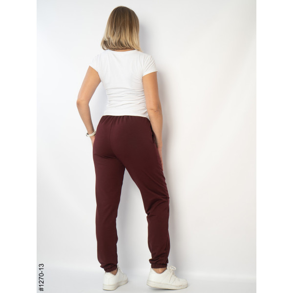 1270-13 Спортивні штани жіночі турецька двунитка напівбатал (4 од: 50,52,54,56)