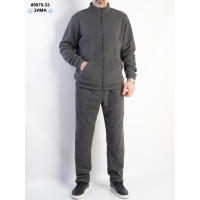 9979-33 Спортивный костюм мужской прямые брюки polar флис норма (4 ед: 48,50,52,54)