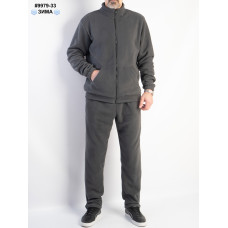 9979-33 Спортивний костюм чоловічий прямі штани polar фліс норма (4 од: 48,50,52,54)