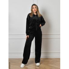 7520-31 Спортивний костюм жіночий на блискавці велюр норма (4 од: 44,46,48,50)