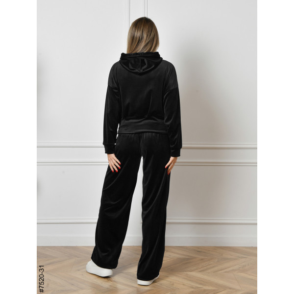 7520-31 Спортивний костюм жіночий на блискавці велюр норма (4 од: 44,46,48,50)