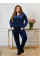 3620-26 Спортивний костюм жіночий на блискавці велюр батал (3 од: 54,56,58)