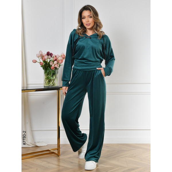 7780-2 Спортивний костюм жіночий велюр норма (4 од: 44,46,48,50)