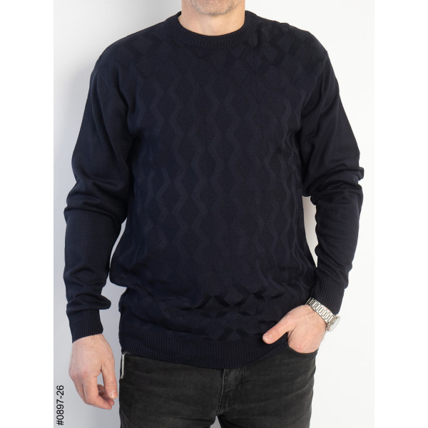 0897-26 Светр чоловічий норма (3 од: XXL,3XL,4XL)