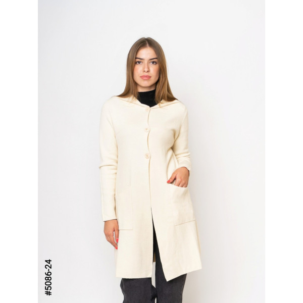 Жіночий кардиган із капюшоном батал (1 од: 48-52 ⁇ універсальний)