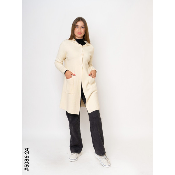 Жіночий кардиган із капюшоном батал (1 од: 48-52 ⁇ універсальний)