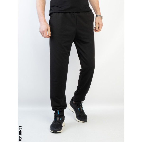 3100-31 Спортивні штани чоловічі на манжеті двунитка норма (4 од: 48,50,52,54)