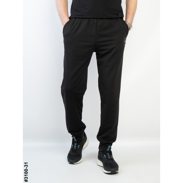 3100-31 Спортивні штани чоловічі на манжеті двунитка норма (4 од: 48,50,52,54)