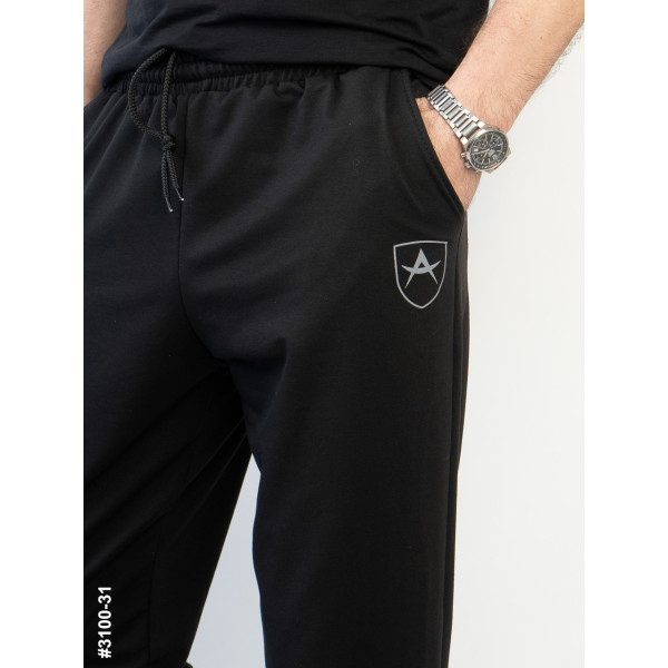 3100-31 Спортивні штани чоловічі на манжеті двунитка норма (4 од: 48,50,52,54)