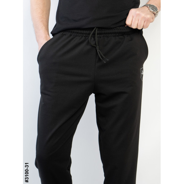 3100-31 Спортивні штани чоловічі на манжеті двунитка норма (4 од: 48,50,52,54)