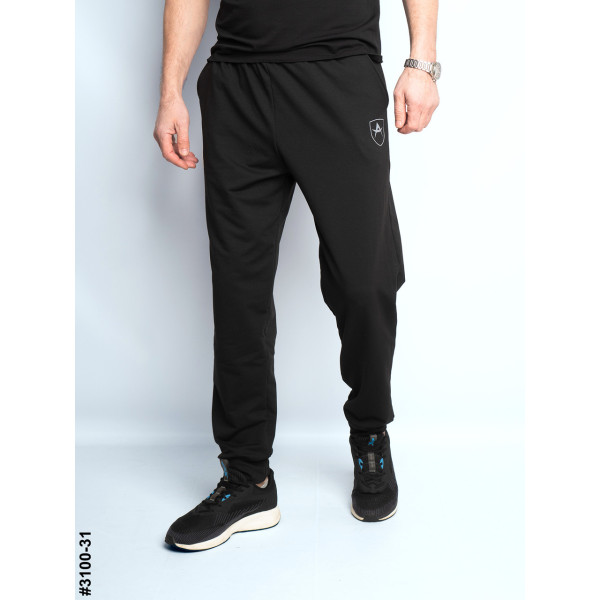 3100-31 Спортивні штани чоловічі на манжеті двунитка норма (4 од: 48,50,52,54)