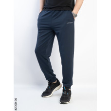 2300-26 Спортивні штани чоловічі на манжеті двунитка батал (5 од: 50,52,54,56,58)