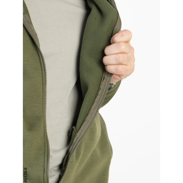 9139-6 Толстовка чоловіча на блискавці тринитка на флісі норма (5 од: 48,50,52,54,56)