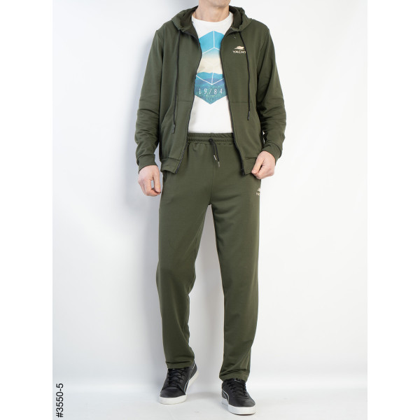 3550-5 Спортивный костюм мужской штанина двунитка норма (5 ед: 48,50,52,54,56)