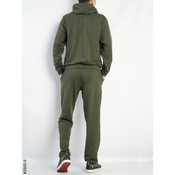 3550-5 Спортивный костюм мужской штанина двунитка норма (5 ед: 48,50,52,54,56)