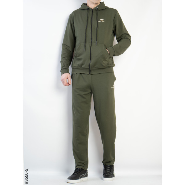 3550-5 Спортивный костюм мужской штанина двунитка норма (5 ед: 48,50,52,54,56)